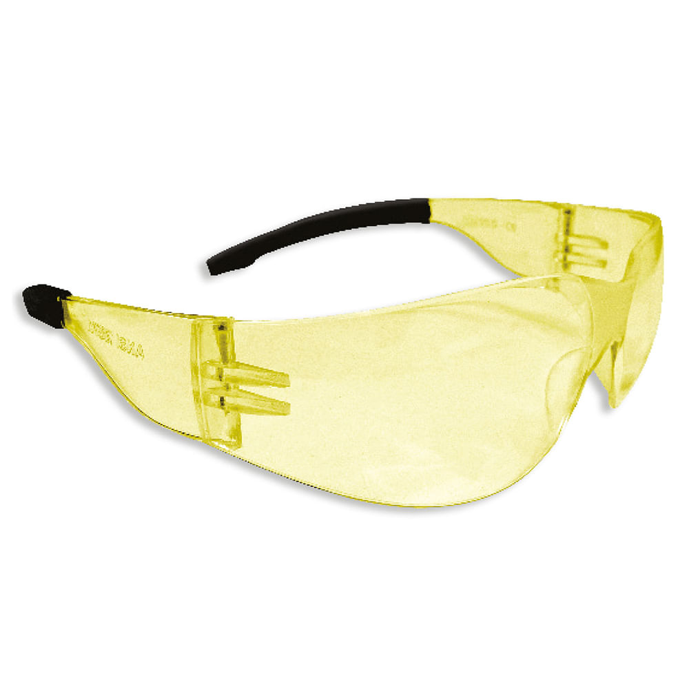 Anteojo protector amarillo. Amarillo polarizado