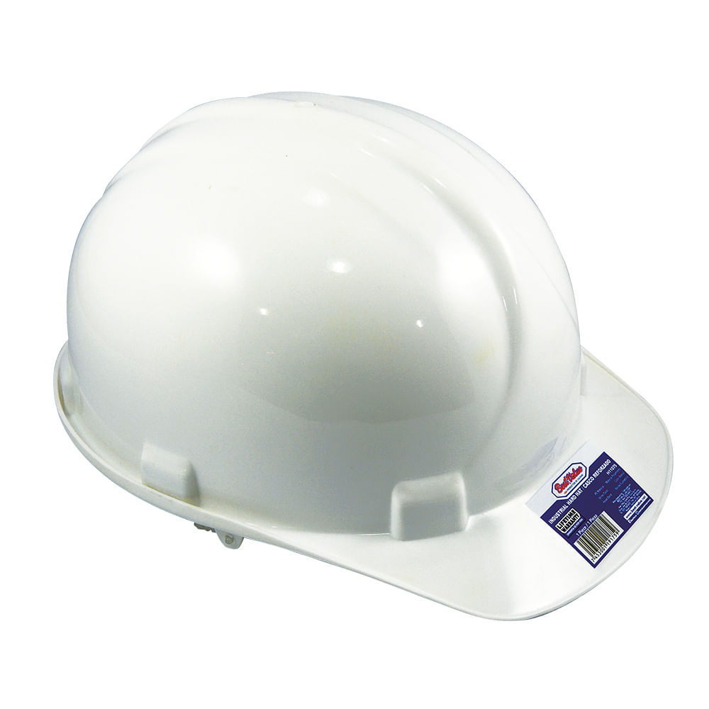 Casco plastico blanco. Standard