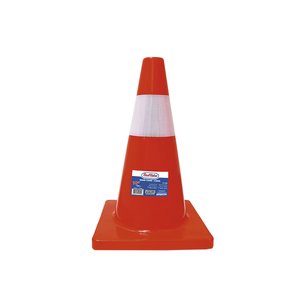 Cono de seguridad 18. Naranja. 18 (450mm)