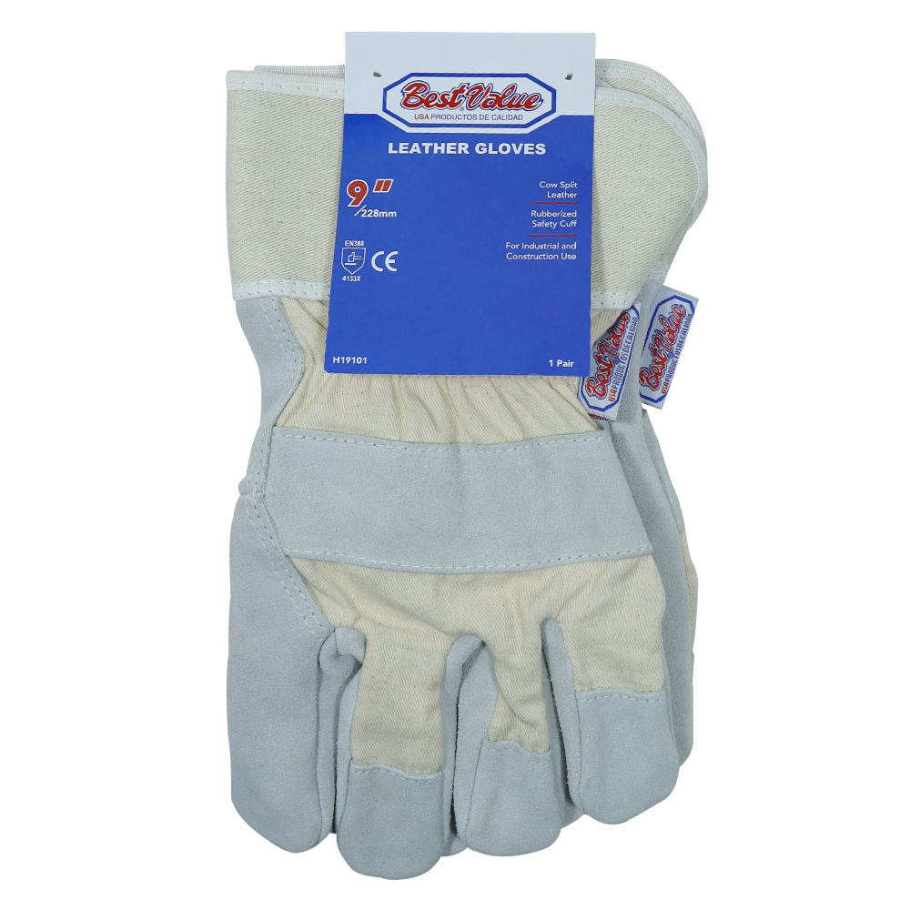 Guante de cuero. 10-1/2(263mm)