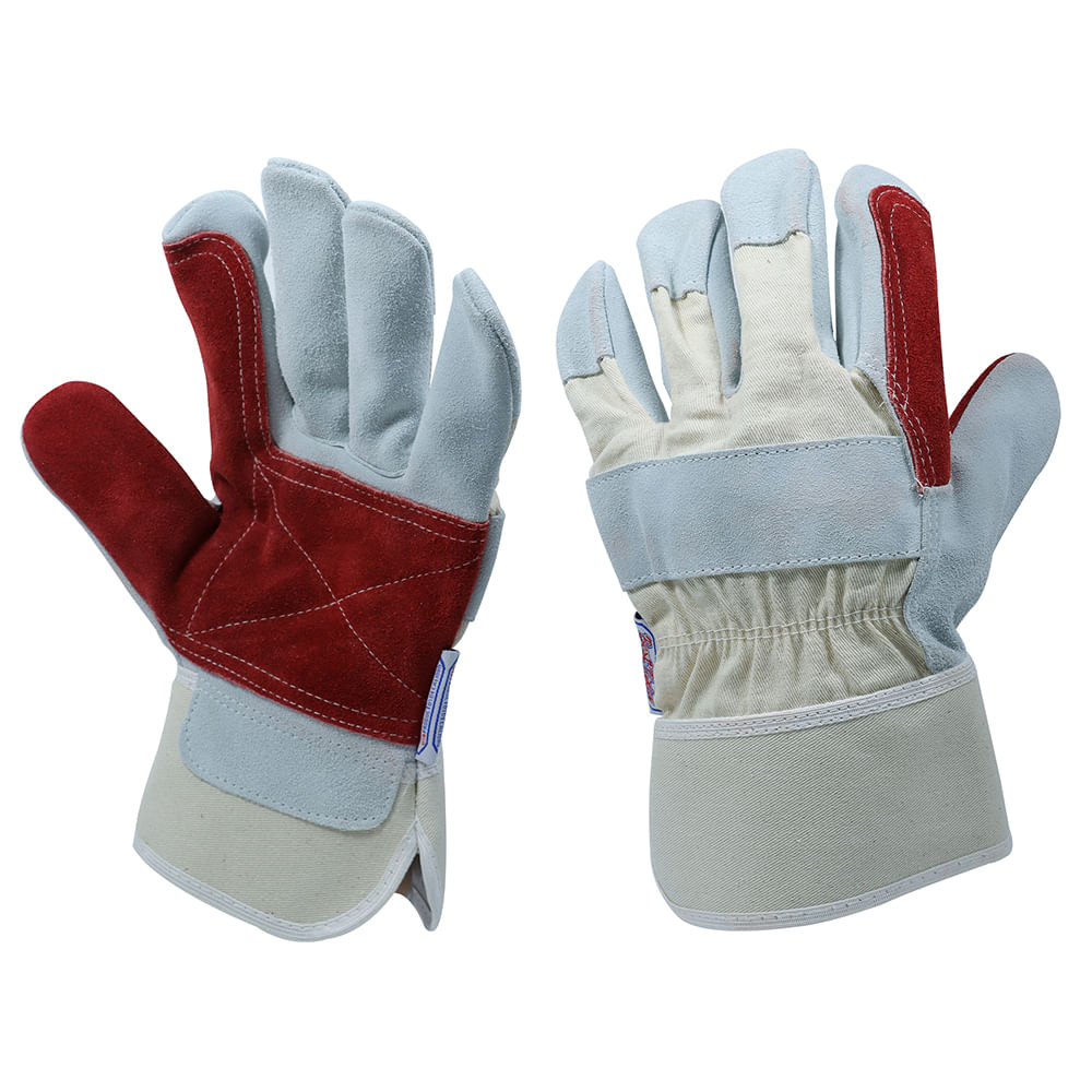 Guante de cuero reforzado. Cuero. 10-1/2(263mm)