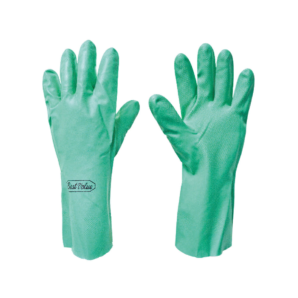 Guante de nitrilo 13 #10. Verde. #10