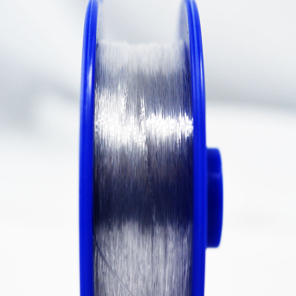 Hilo para pesca 0. 40 mm x 100m ( 20 lbs. ). Nylon. Transparente
