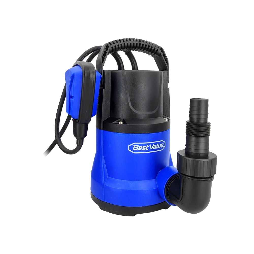 Bomba sumergible 750w 1. 0hp 110-120v agua limpia. Azul.