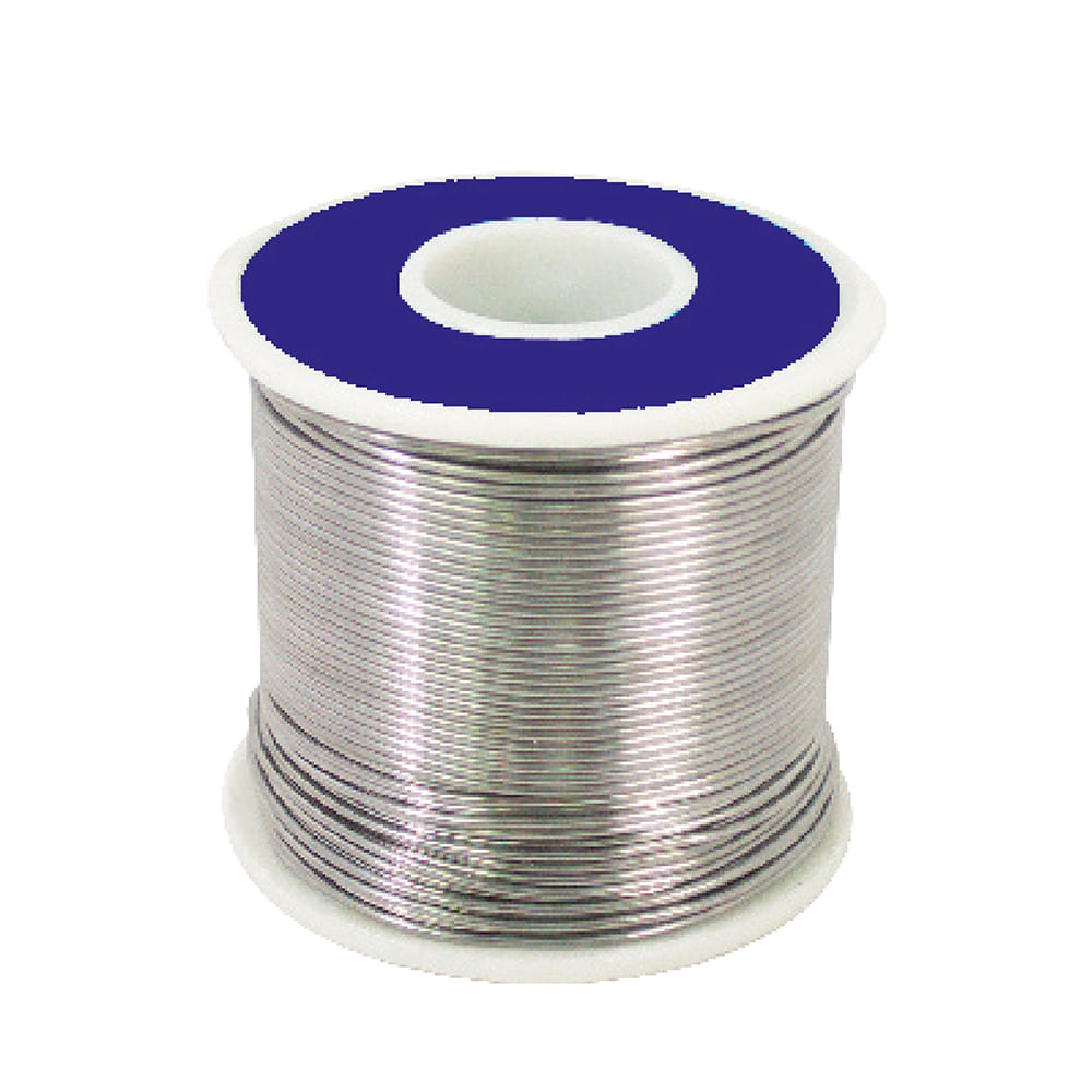 Soldadura en rollo 60/40 (1 lb). Gris. 1lb