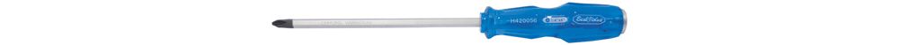 Destornillador m/azul (+) #0 x 6. Cromo vanadio. 6