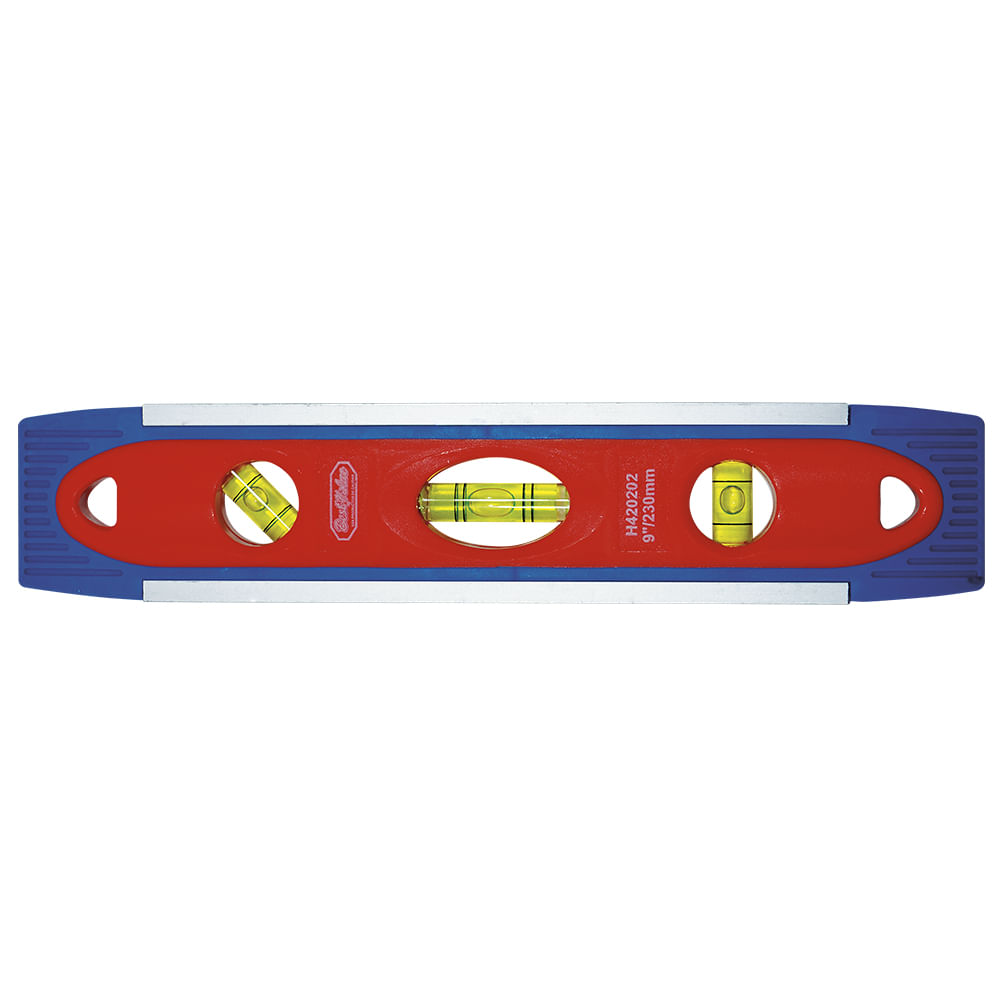 Nivel torpedo magnetico. Rojo. 9