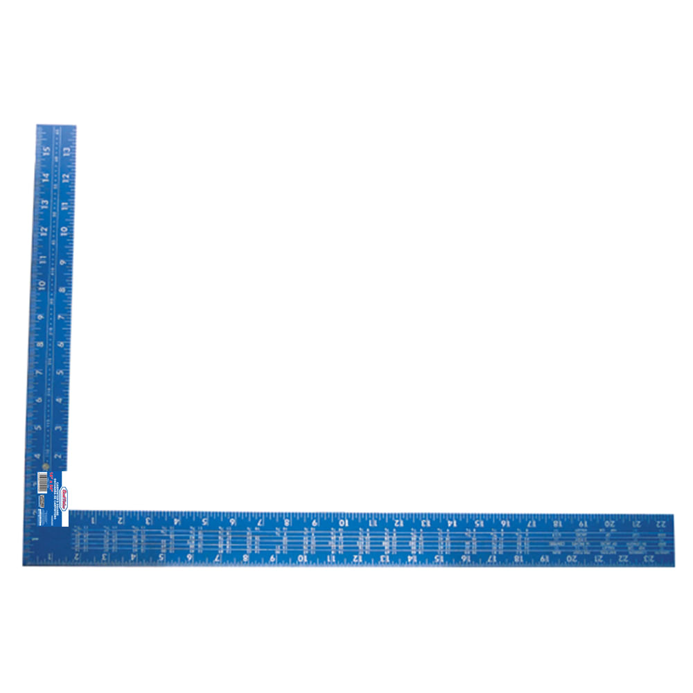 Escuadra carpintero 16x24. Azul. 16 x 24