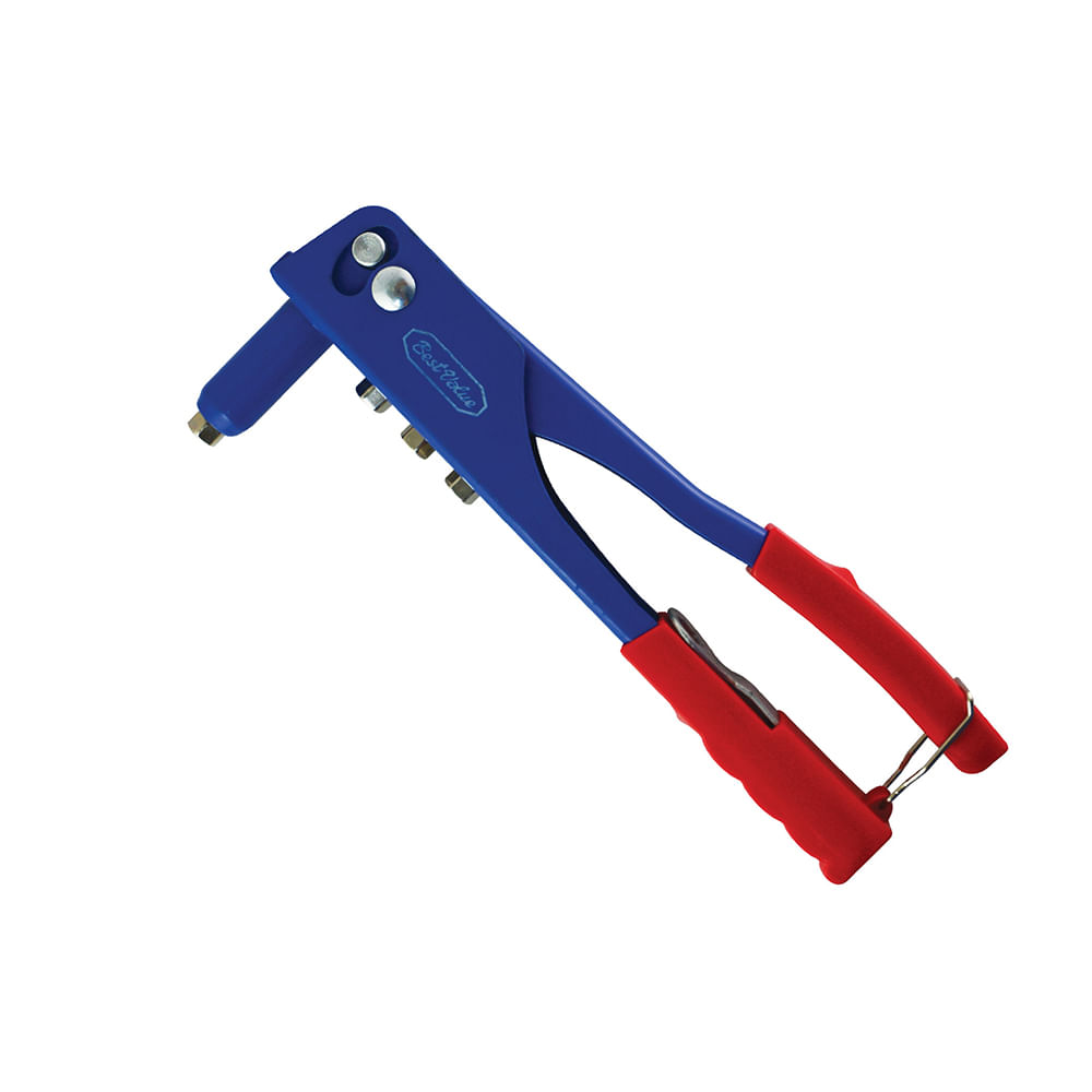 Remachadora de metal con remaches. Acero forjado. 9-1/2