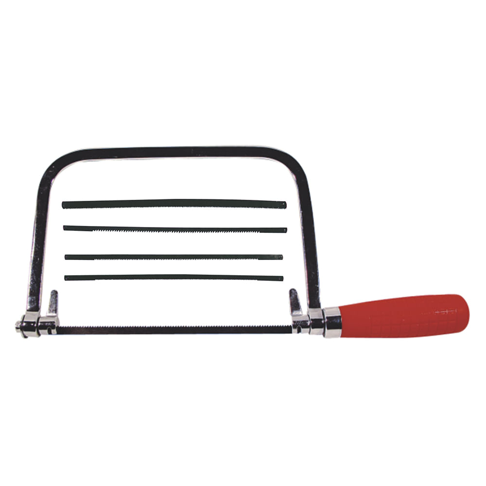 Arco de segueta escolar 5-h. Negro. 6-1/2(163mm)