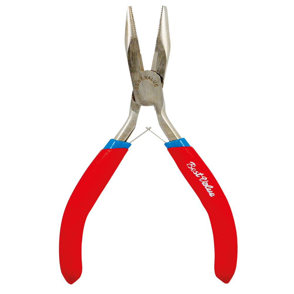 Pinza punta larga miniatura 4-1/2. Acero templado. 5