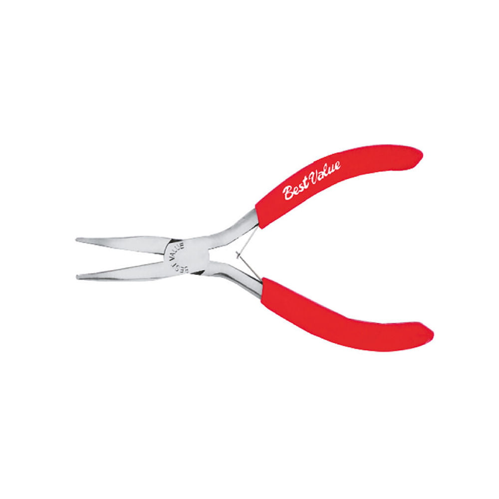 Alicate punta doblada miniatura 5. Acero templado. 6