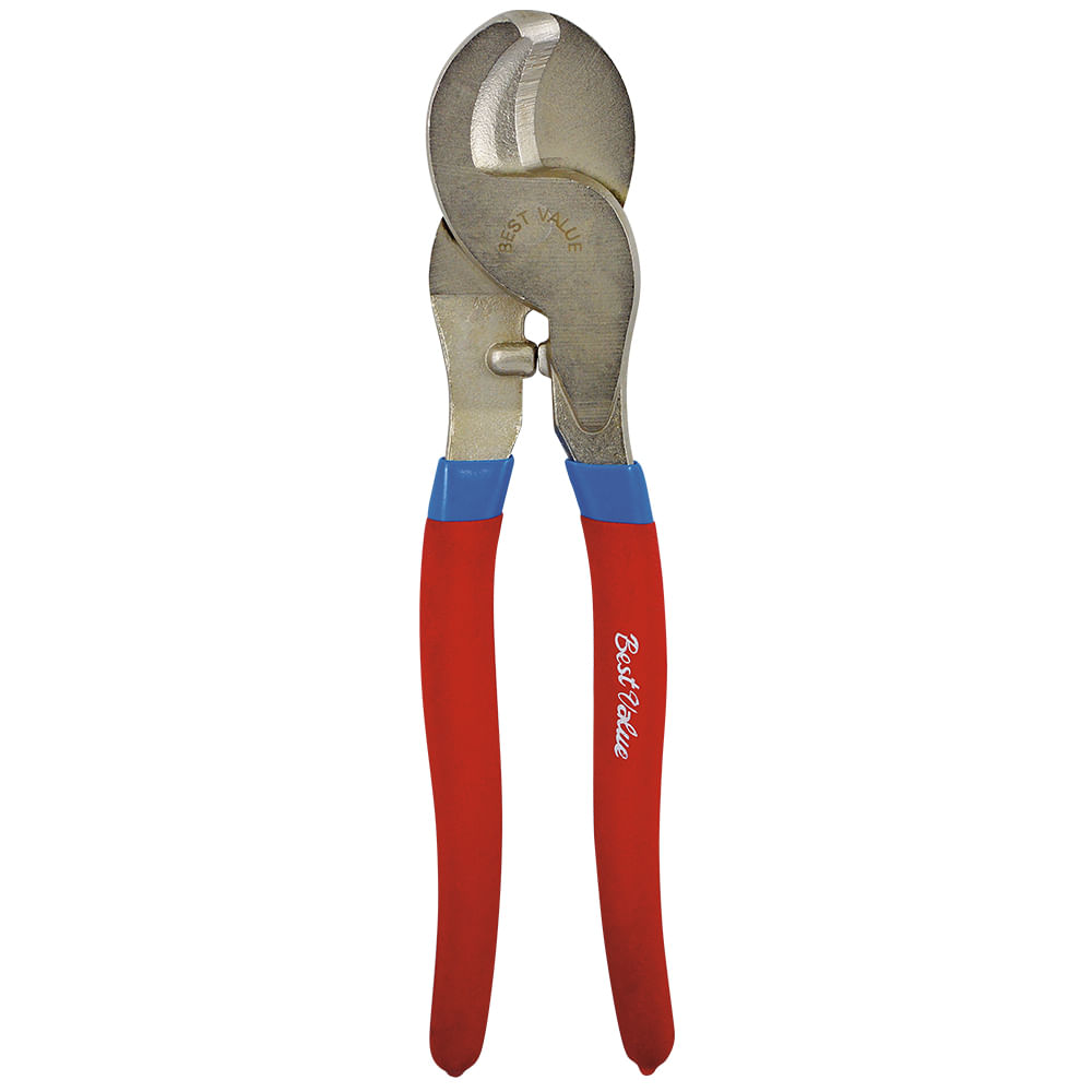 Pinza para cortar cable bestvalue 9-1/2. Acero templado. 9-1/2