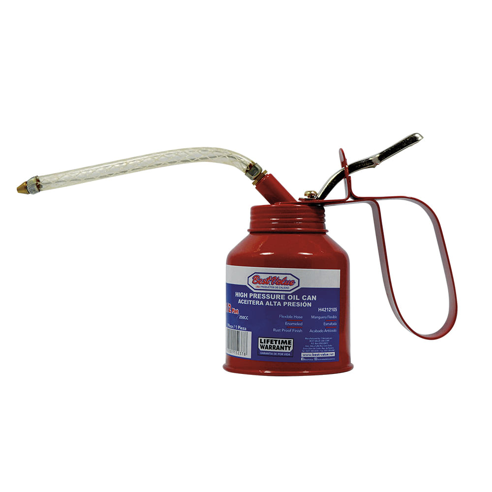 Aceitera 1/2 pinta. Esmaltado. Pinta