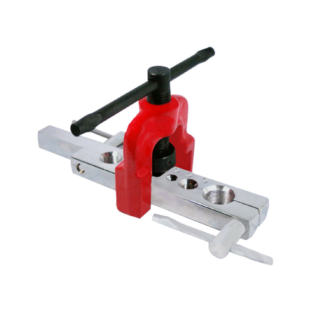 Avellanador tubo 3/16-5/8. Rojo. 3/16, 1/4, 5/16, 3/8, 1/2, 5/8