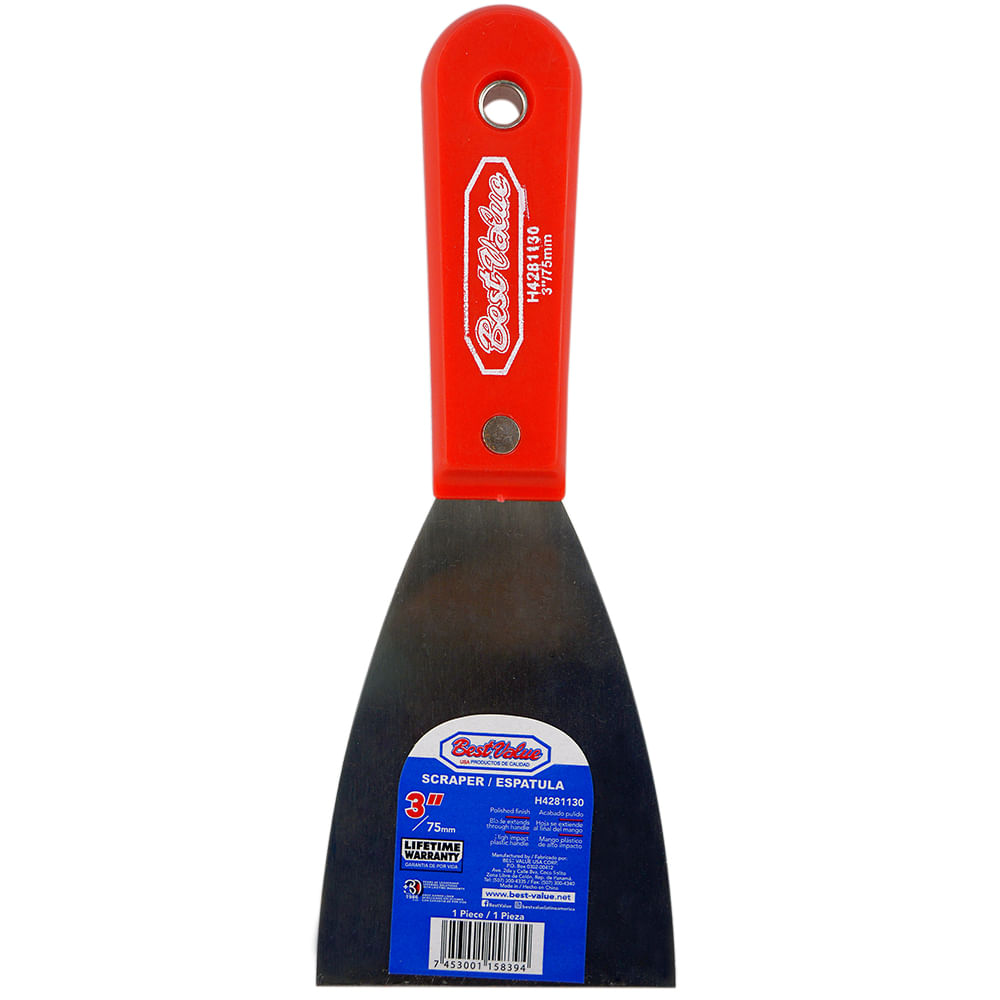 Espatula de 3. Rojo. 3