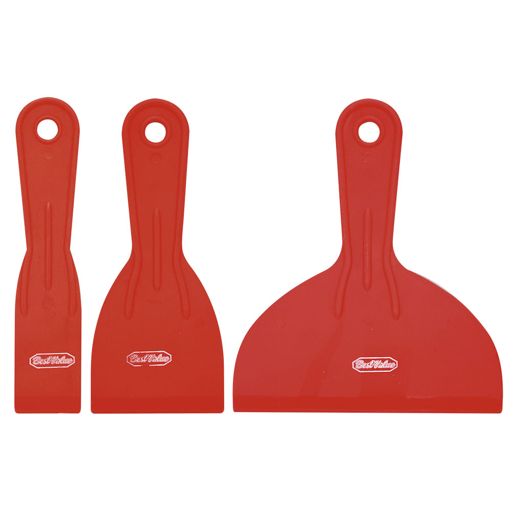 Juego espatulas plast 3pc(1. 5,3,6)