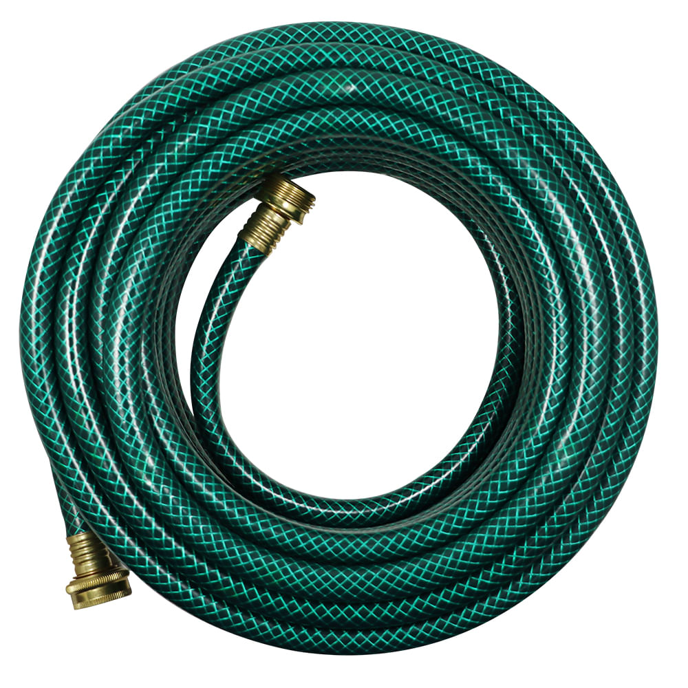 Manguera reforzada 1/2 x 25' 3capas. Pvc. 25'. Transparente