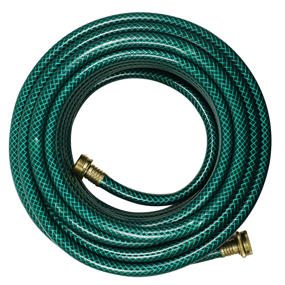 Manguera reforzada 5/8 x 50' 3capas. Pvc. 50'. Transparente