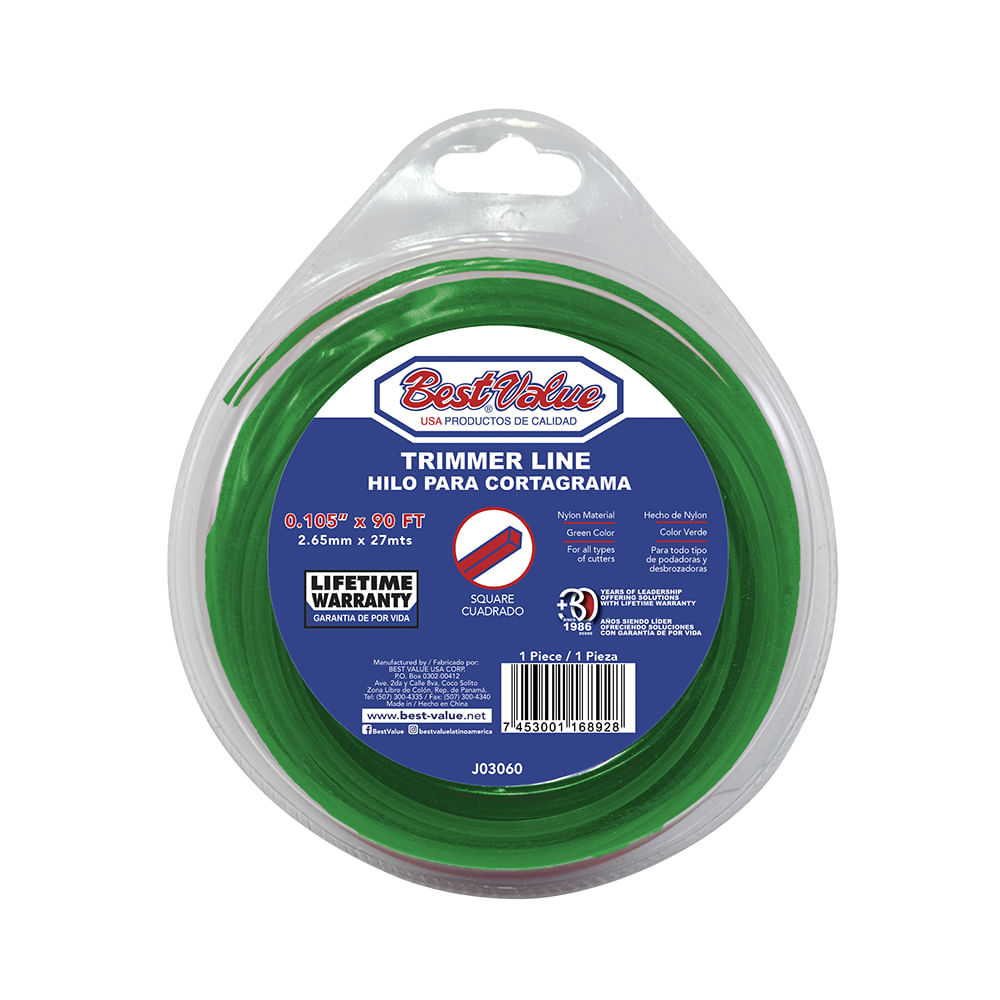 Hilo cortagrama. 080(163')verde cua 1/2. Verde. 0. 080” (verde)