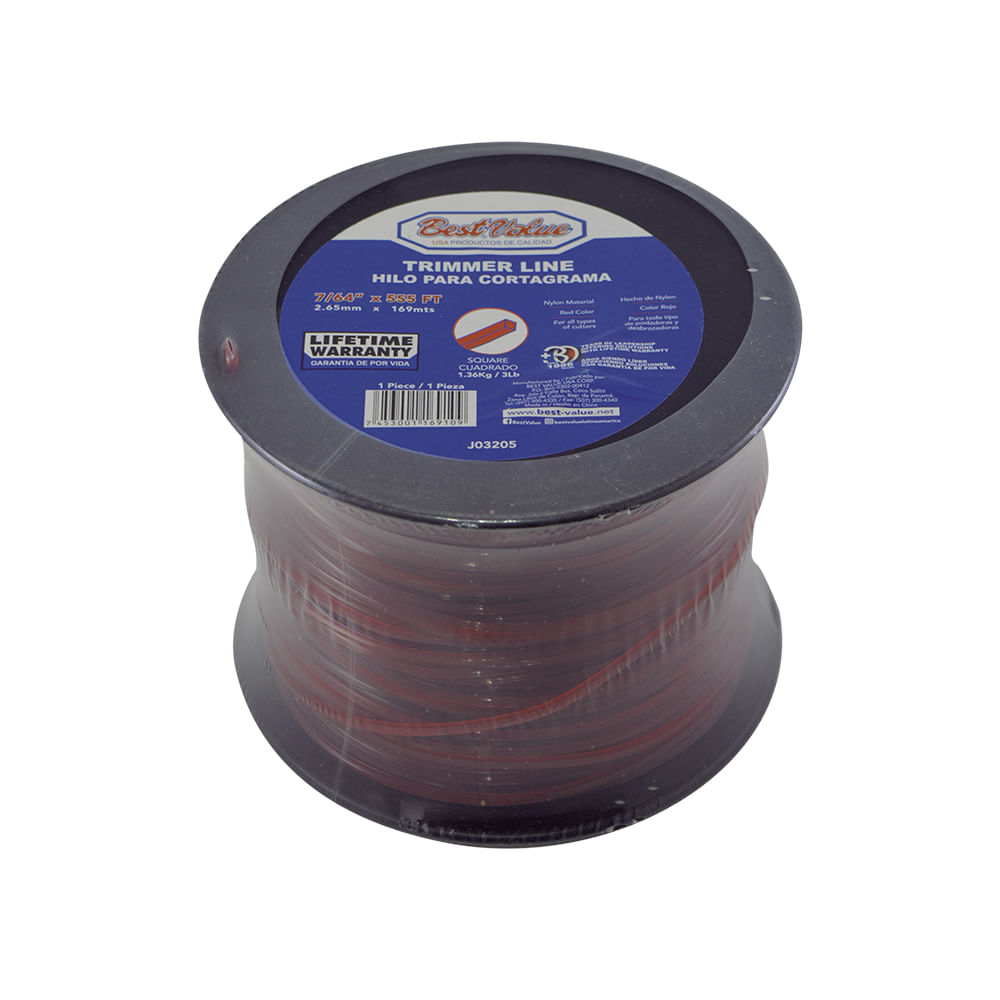 Hilo cortagrama. 105(555') rojo cua 3lb. Rojo. 0. 105” (rojo)