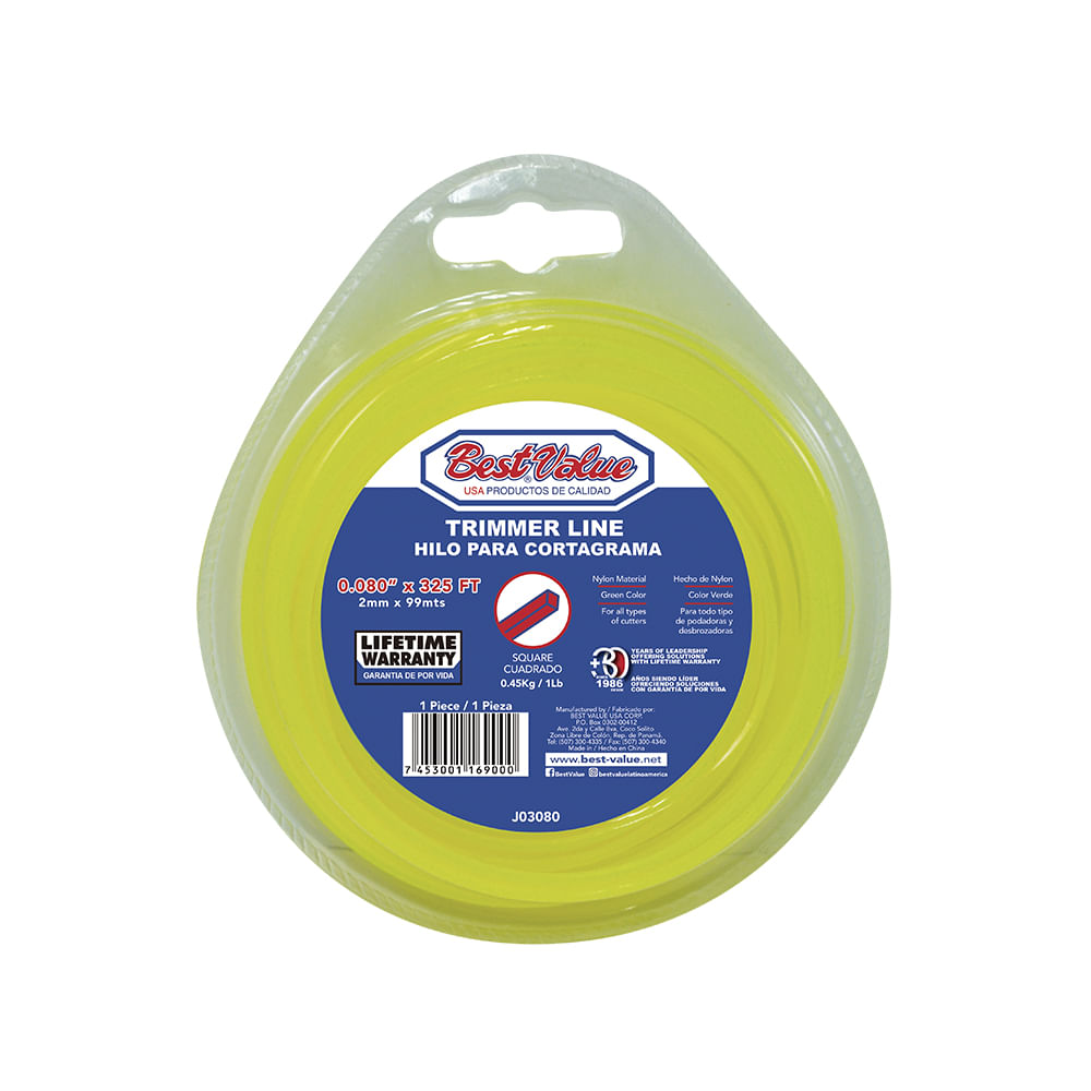 Hilo cortagrama. 080(50')amarilo redond. Amarillo. 0. 080 (amarillo)