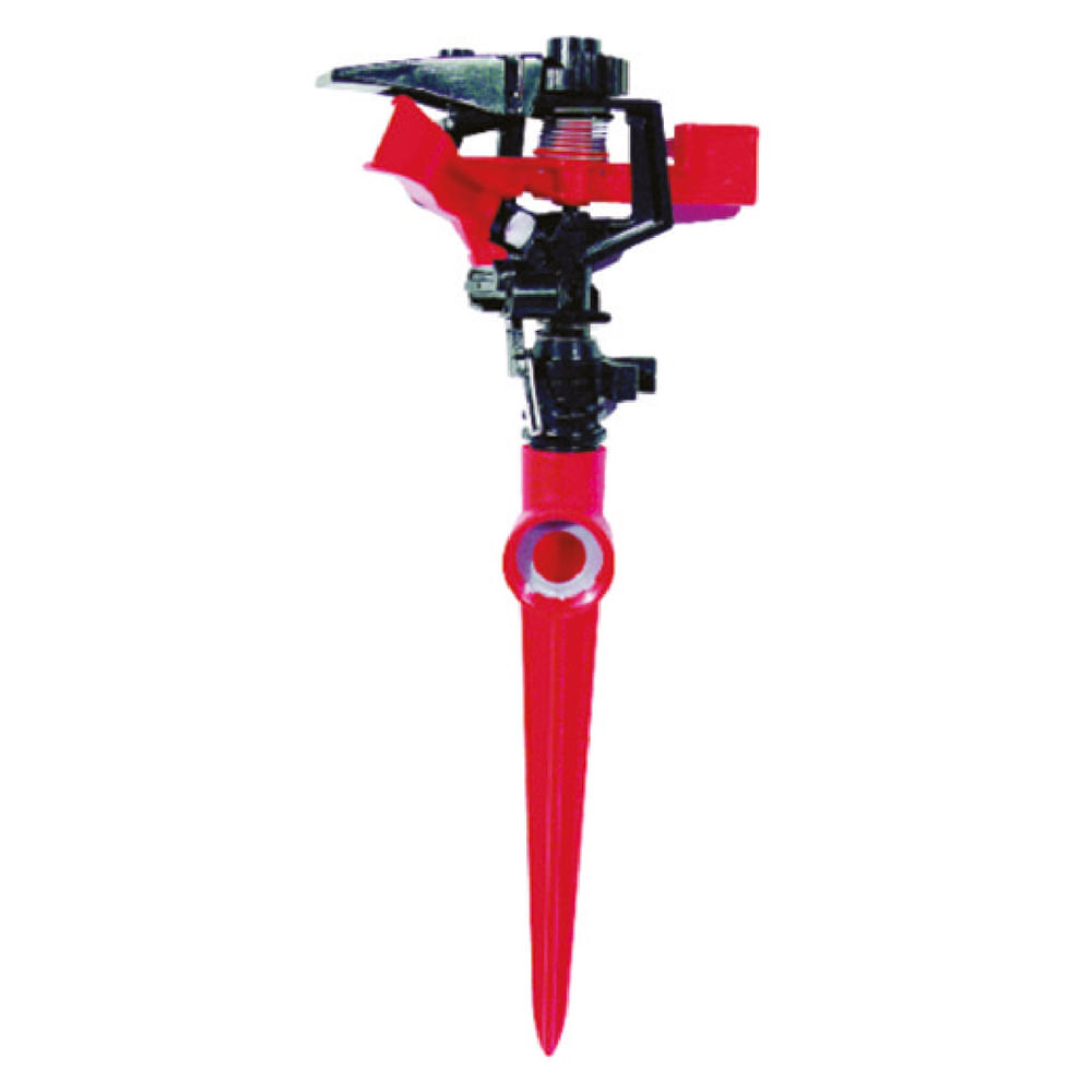 Aspersor d/impulso para riego plastico