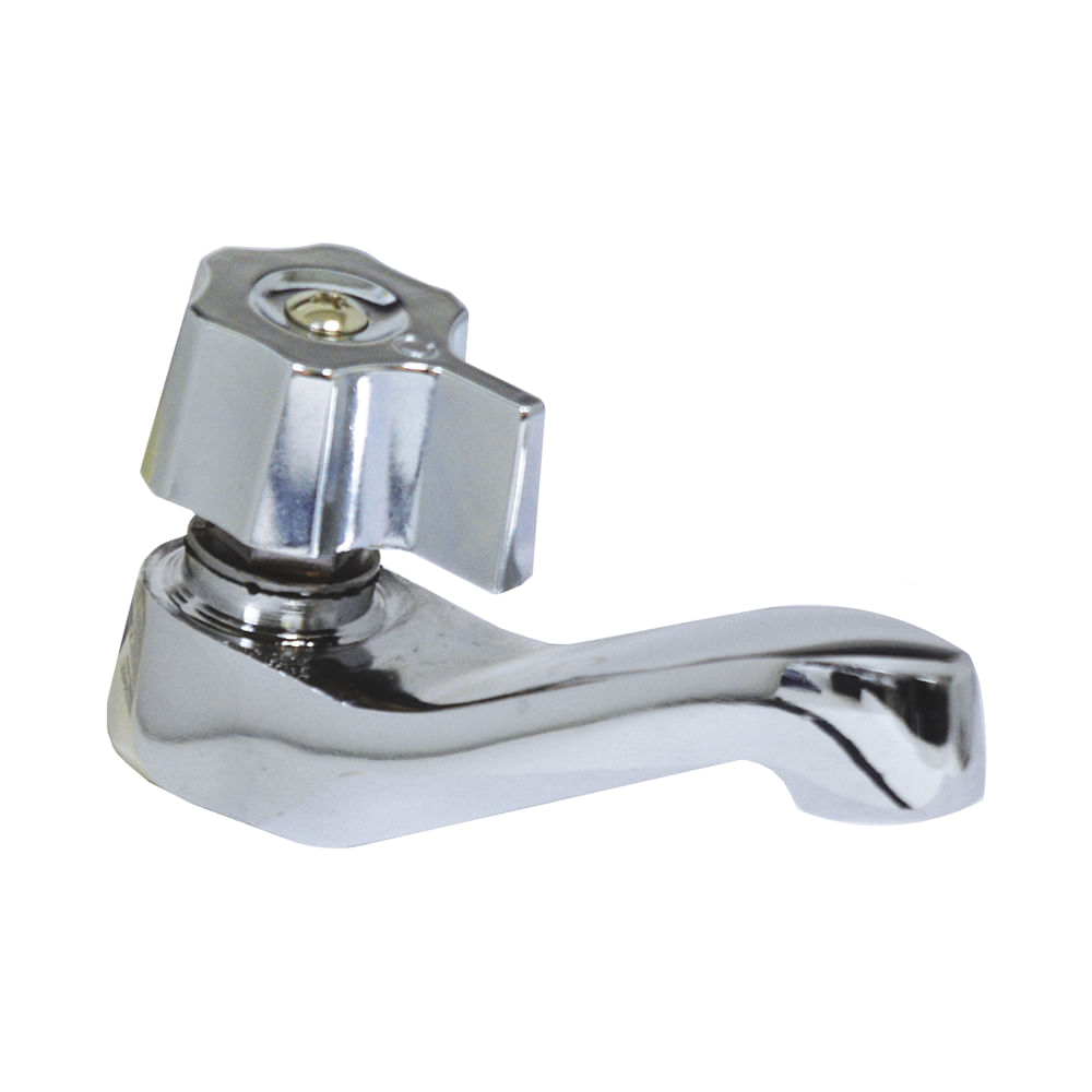 Llave sencilla lavamano tipo p. T. W. Aquina. Cromado