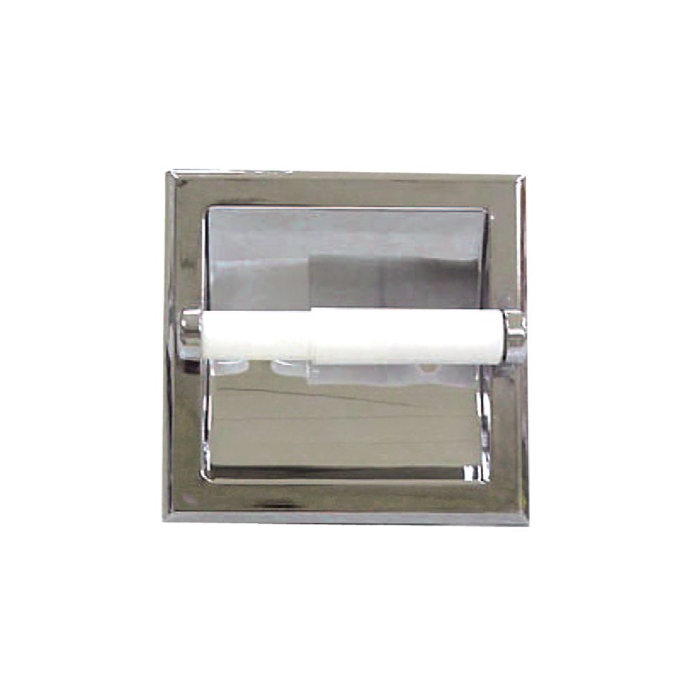 Papelera para embutir cromada aquina. Cromada. (en rollo)