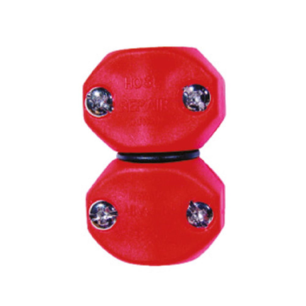 Coupling mender para manguera plast. 1/2. Rojo. 1/2