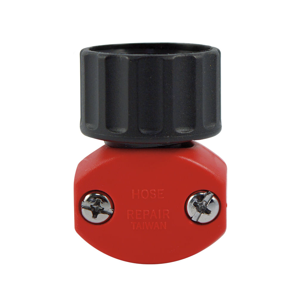 Coupling hembra para manguera plast. 1/2. Negro/ rojo. 1/2