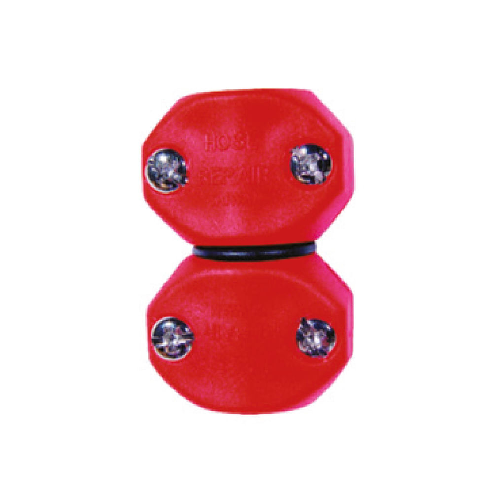 Coupling mender para manguera plas. 5/8-3/4. Rojo. 5/8-3/4