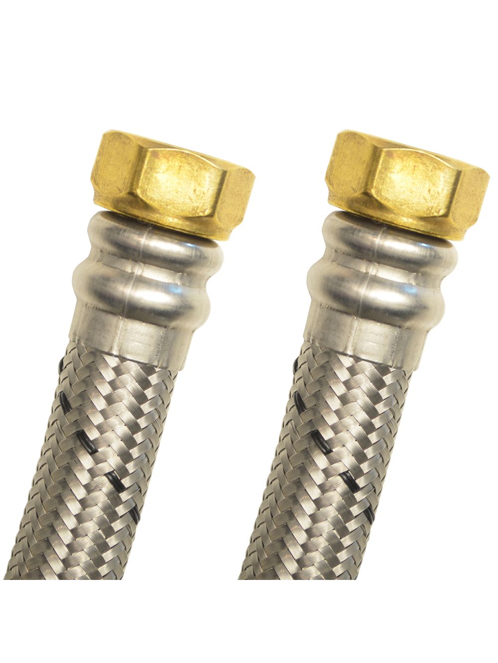 Manguera acero para calentador 1/2x1/2 60cm coflex. Trenzado de inoxidable. 1/2 x 60 cm