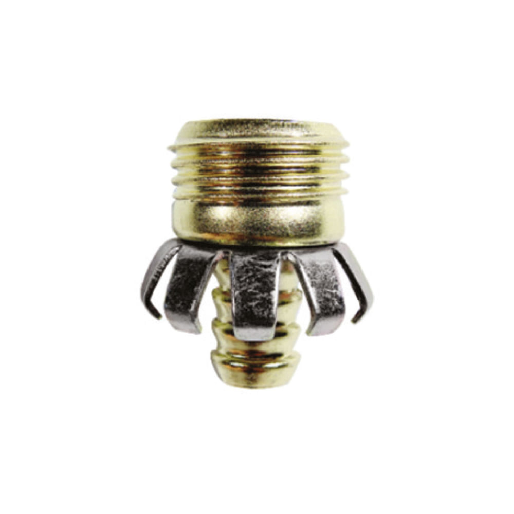Coupling macho de bronce para manguera. Bronceado. 1/2