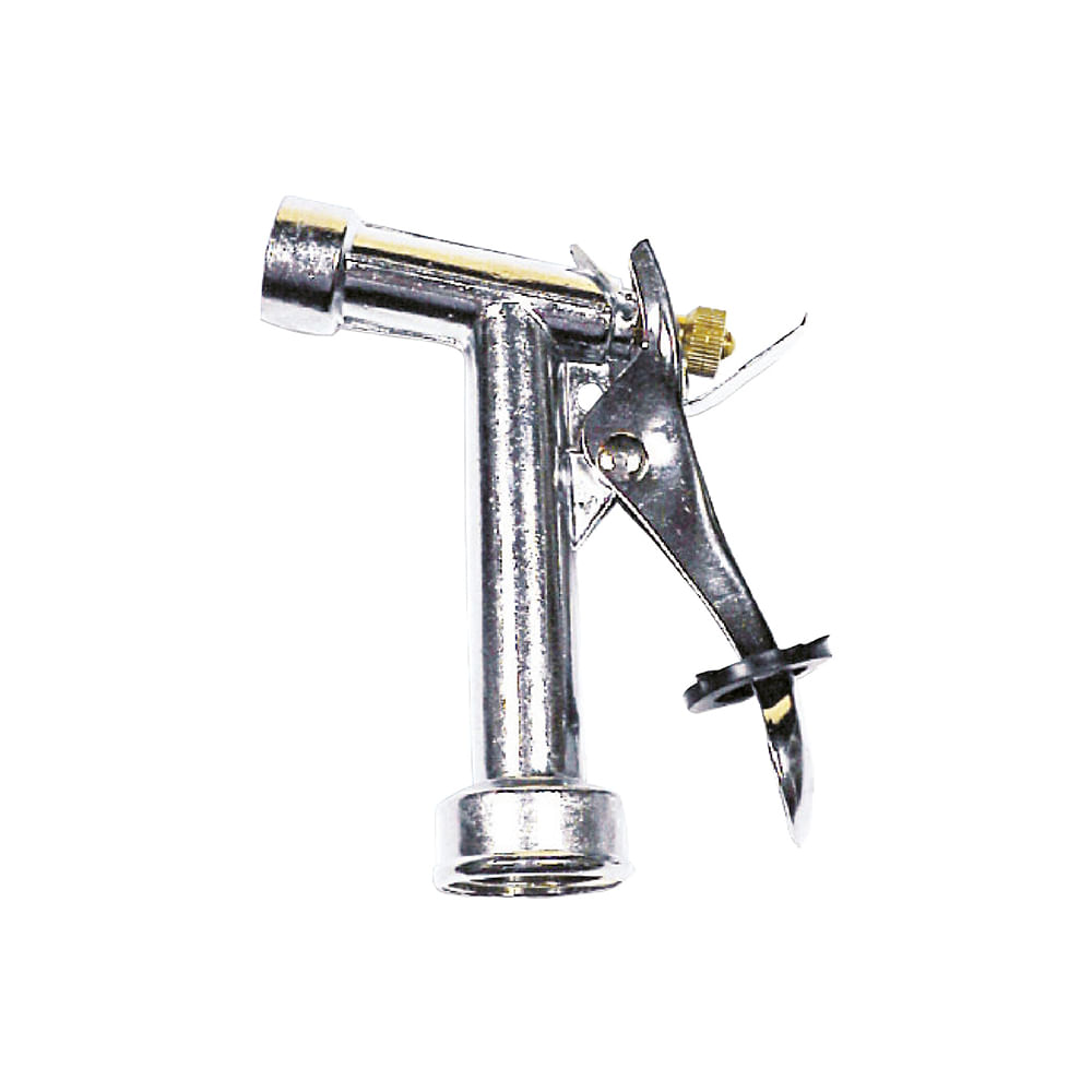 Pistola para manguera de metal. Cromado. 4-1/2 (113mm)