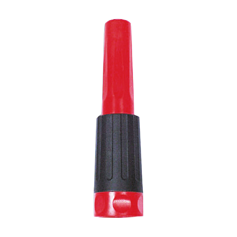 Pitongo plastico para manguera. Negro/ rojo. 4 (101mm)