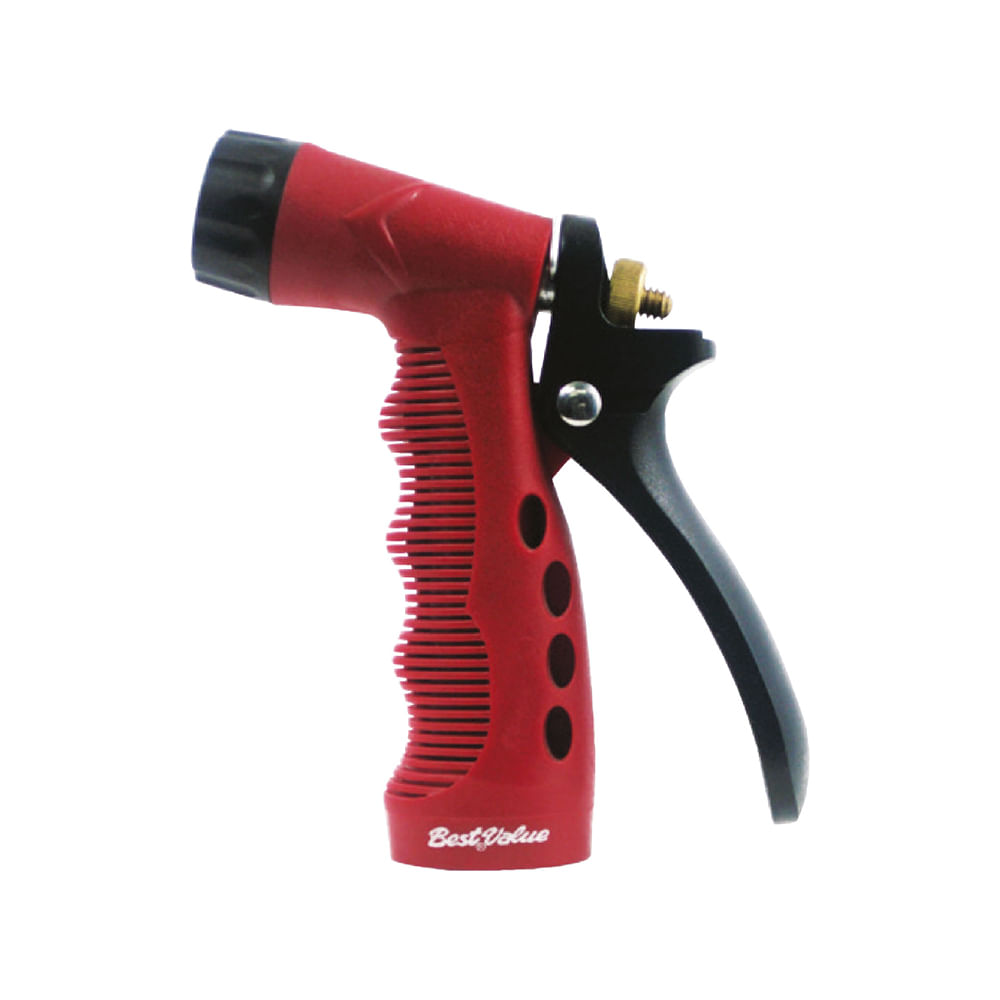 Pistola para manguera m/caucho. Negro/ rojo. 6 (152mm)