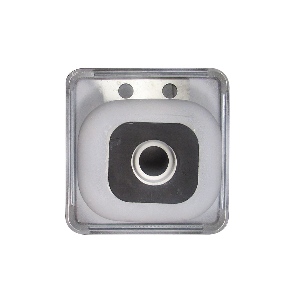 Fregador sencillo 25 x 22x6 aquina. Acero inoxidable. 22