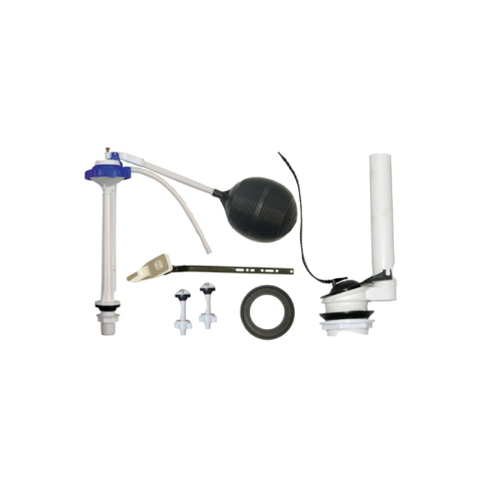 Juego de ferret/tanque d/inodoro coflex. Plastico. 7x 2. 1