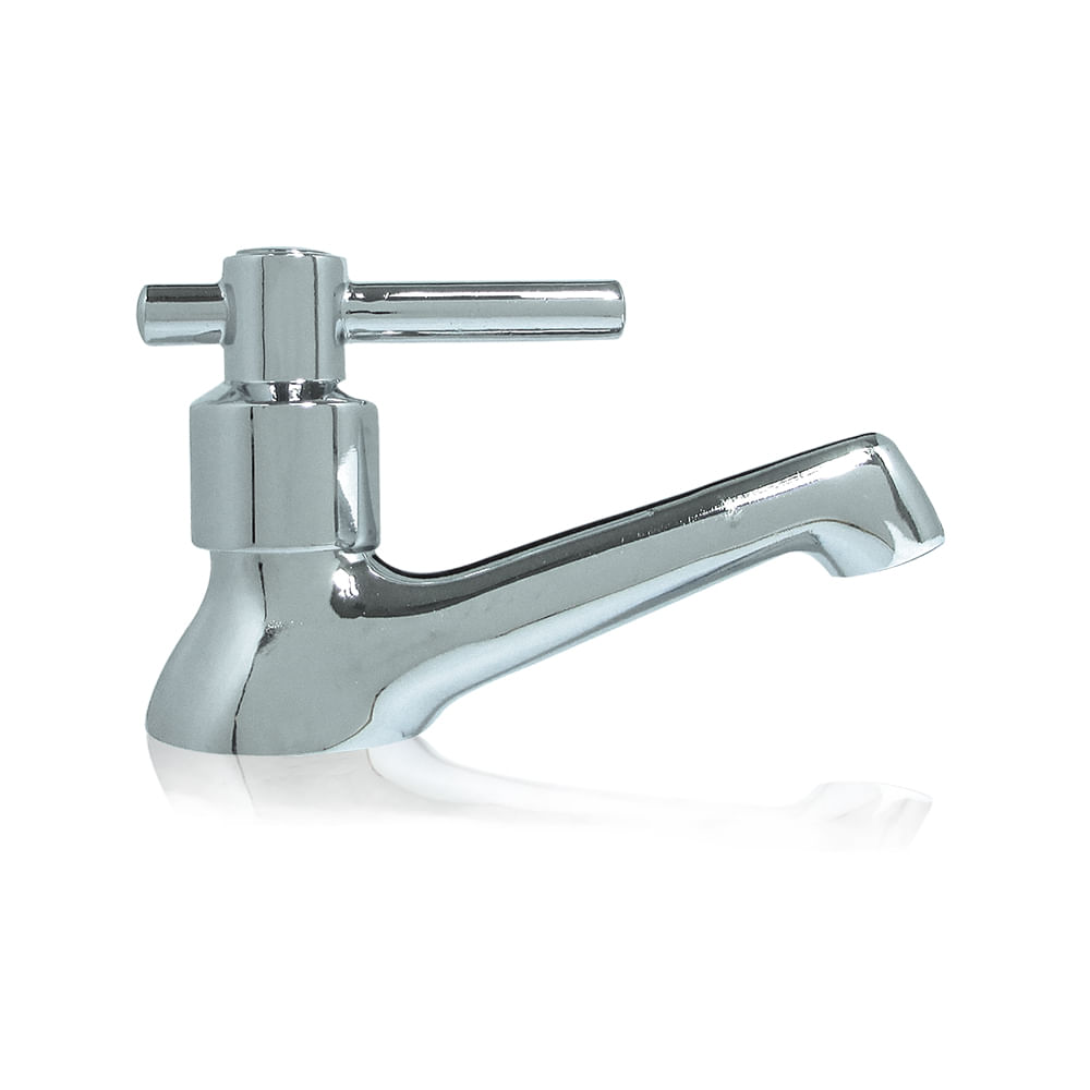 Llave para lavamanos sencilla elegance aquina. Cromado
