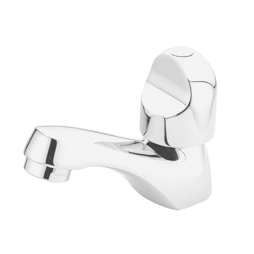 Llave de lavamano sencilla pfister. Cromo pulido. Pulido