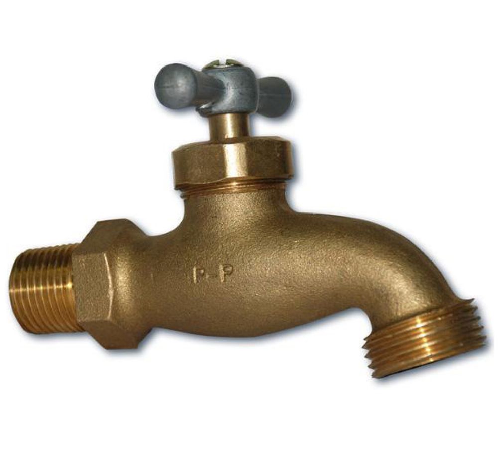 Llave rosca manguera p. Pfister de 3/4. Bronce. 3/4