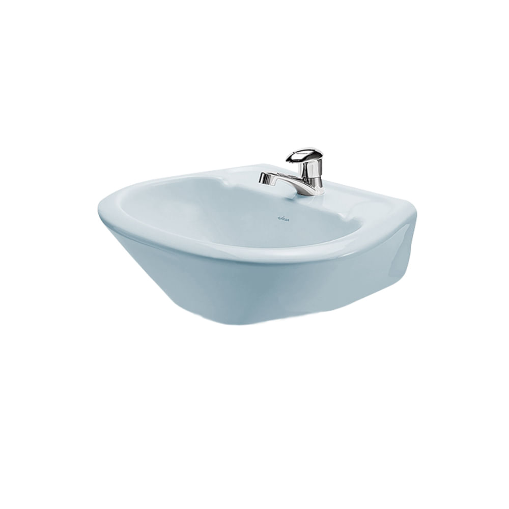 Lavamano shelby celeste. 37. 6 x 42. 5 21 cm