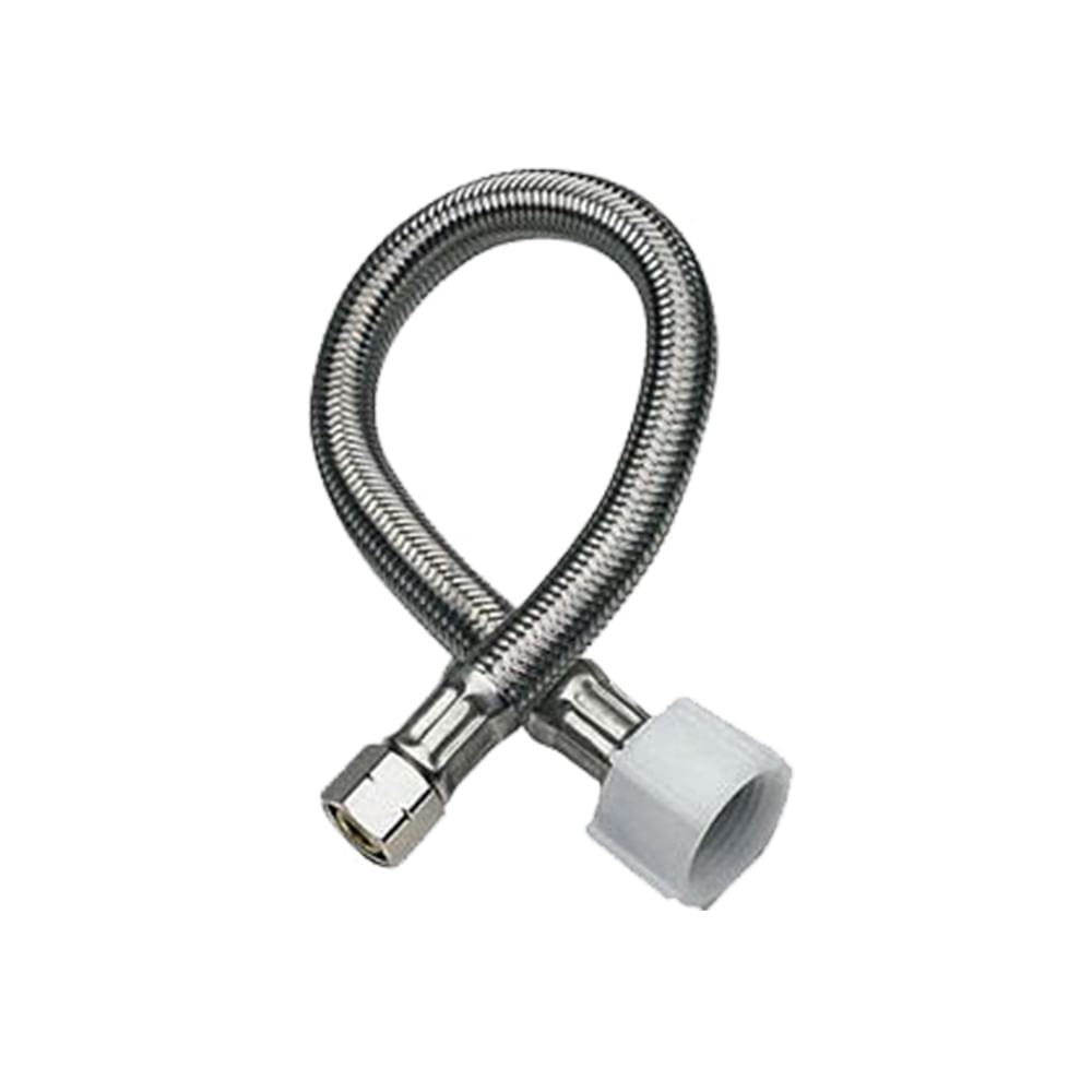 Manguera abasto fluidmaster acero inodo. 16. Inoxidable. 16