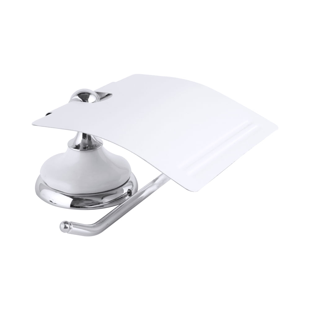 Papelera cromada aquina. Cromado