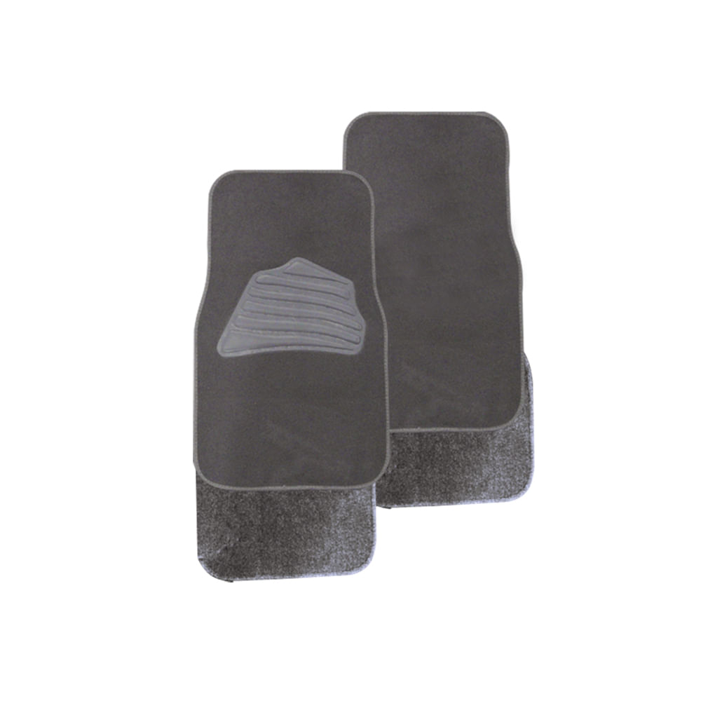 Alfombra para carro gris (juego 4pcs). Gris. Juego 4 pcs