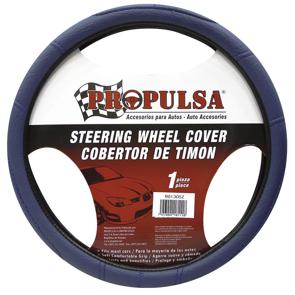 Forro para timon azul/negro propulsa. Azul/negro. Estándar