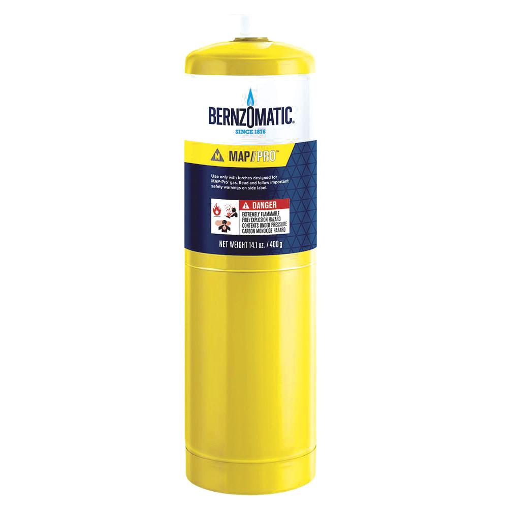 Cilindro map-pro berzomatic. Amarillo. 14. 1oz